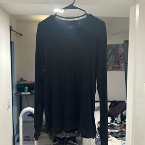 Rag & bone long sleeve shirt black